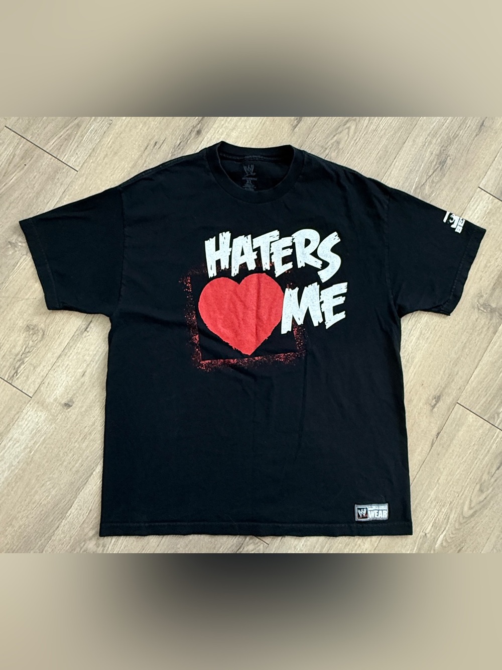 WWE Mens “Haters Love Me” The Miz Tshirt Size X-Large
